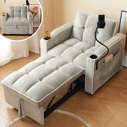 Single sofa bed - 3-in-1, chair