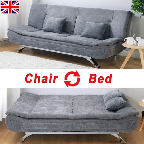 Fabric sofa bed - fabric, recliner