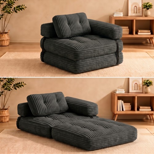 Folding convertible sofa - convertible, bed