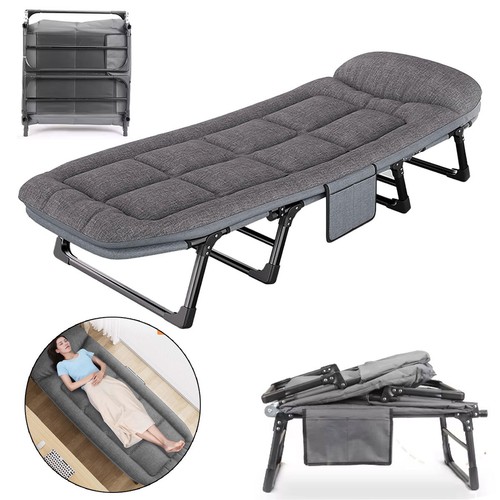 Heavy duty folding lounge - duty, cot
