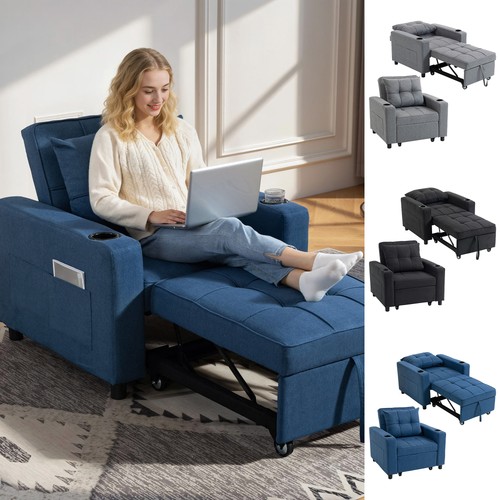 Single sofa bed - 3-in-1,