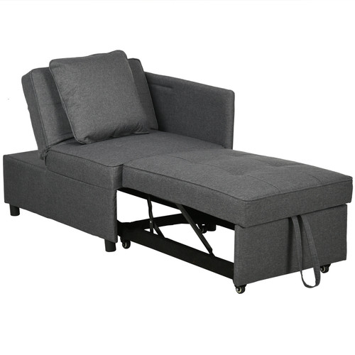 Homcom folding sleeper sofa - folding,