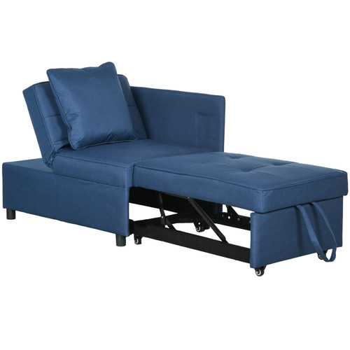 Homcom folding sleeper sofa - folding,