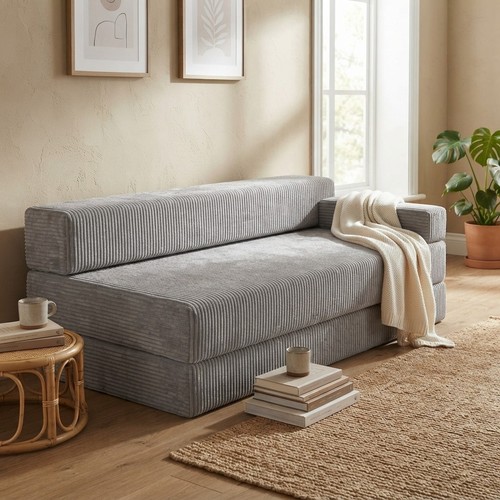 Stylish light grey - z, sofa