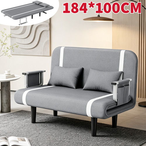 Double fabric sofa bed sleeper - double,