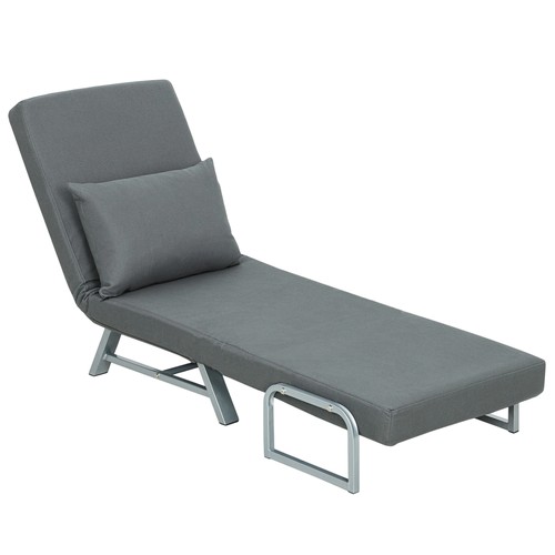 Homcom single sofa bed - sofa, 3-in-1