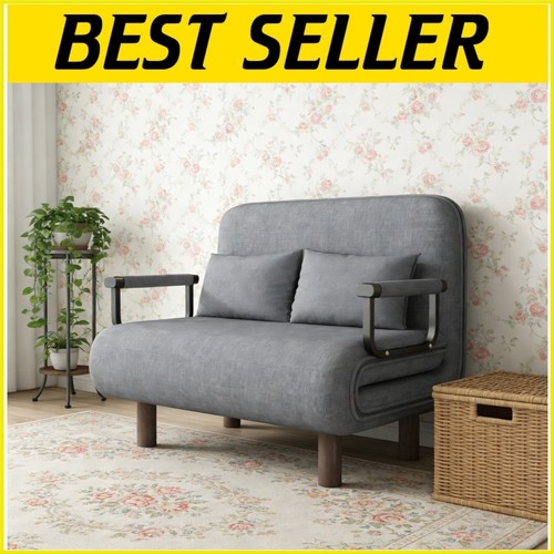 Large double folding sofa bed - large,