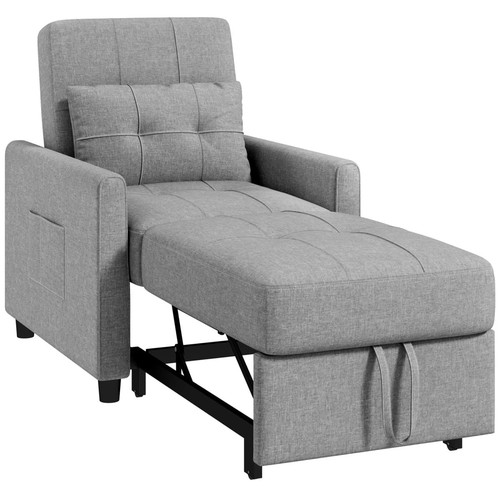 Homcom single sofa bed - homcom,