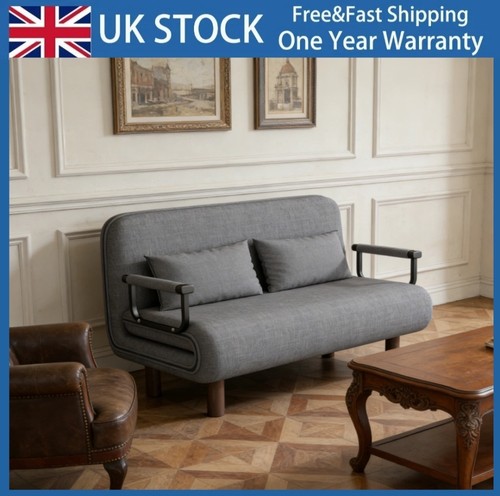 Large double folding sofa bed - double,