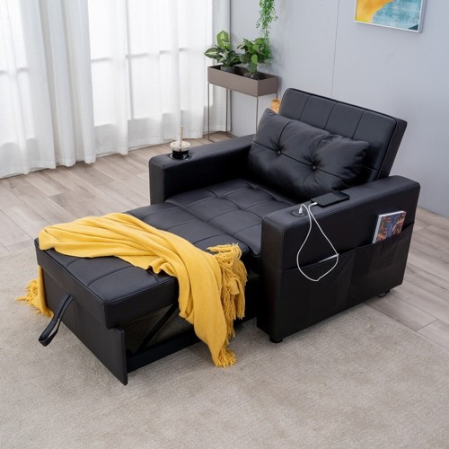 Chair sofa bed folding - 3-in-1,