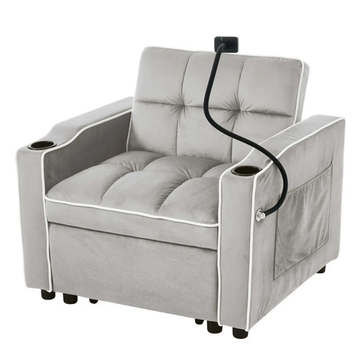 Expandable single sofa - expandable,